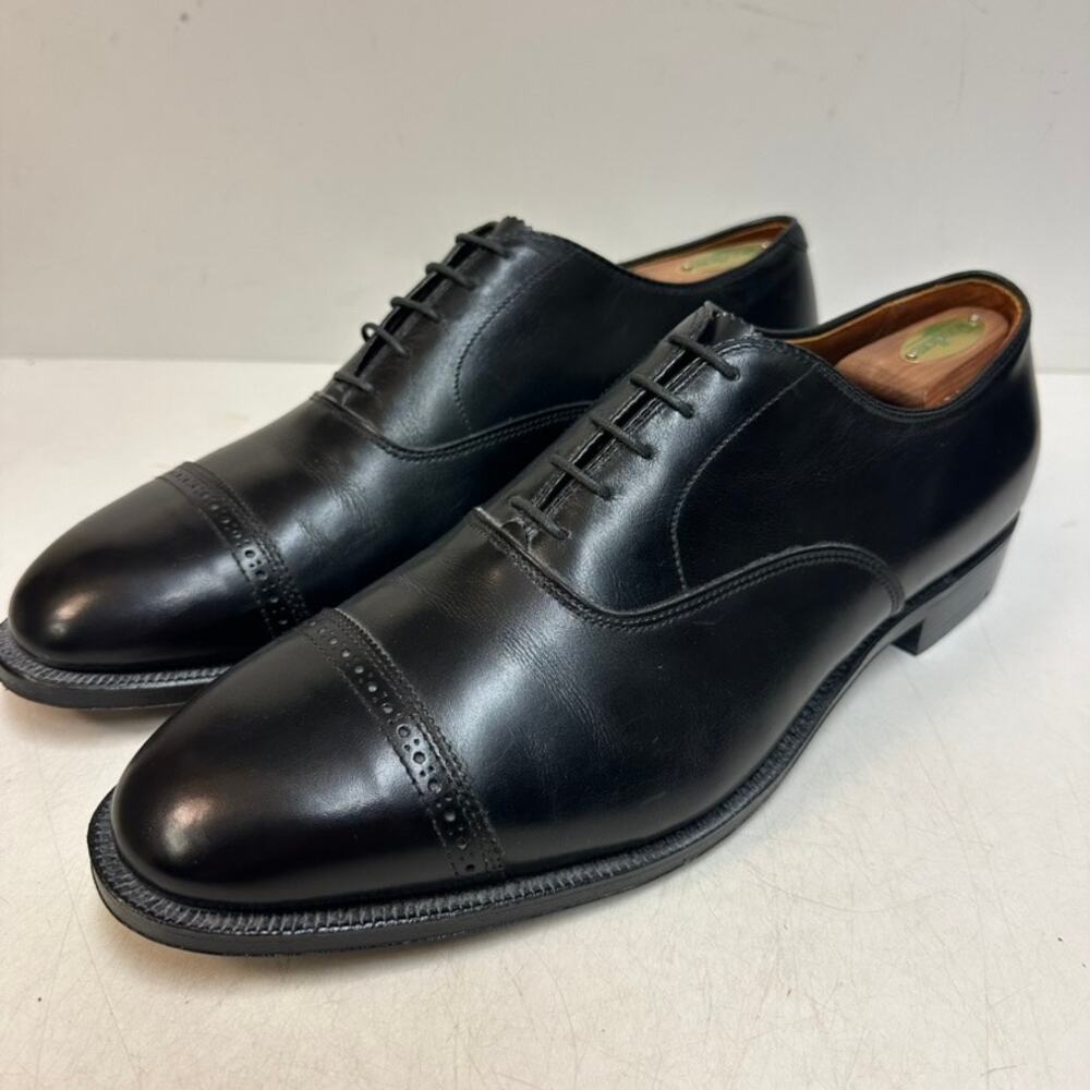 WORN ONCE Alden 901 Perf Tip Bal Oxford (Black Calf) Made in USA 12 D